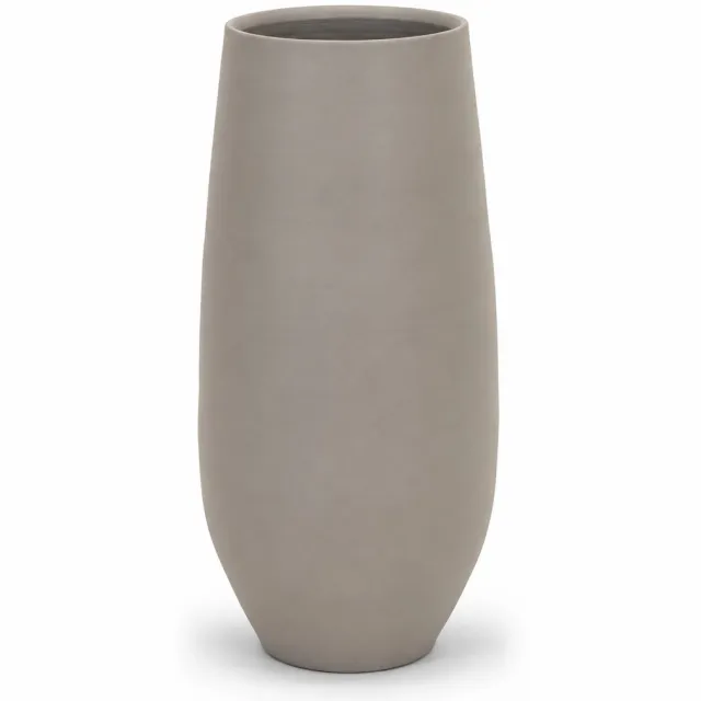 HS Potterie Vaas petra d33h70cm beige