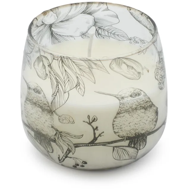 Ancient Wisdom Medium Glass Jar Candles - Drawn by Flame multicolor