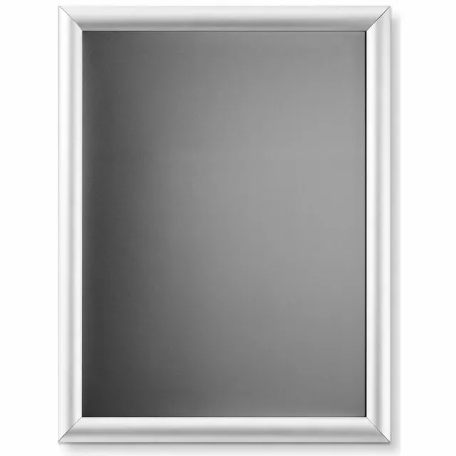 Brasq Kliklijst A2 - Grijs - 25mm - Fotolijst - Kader - Posterlijst - Wissellijst Zilver