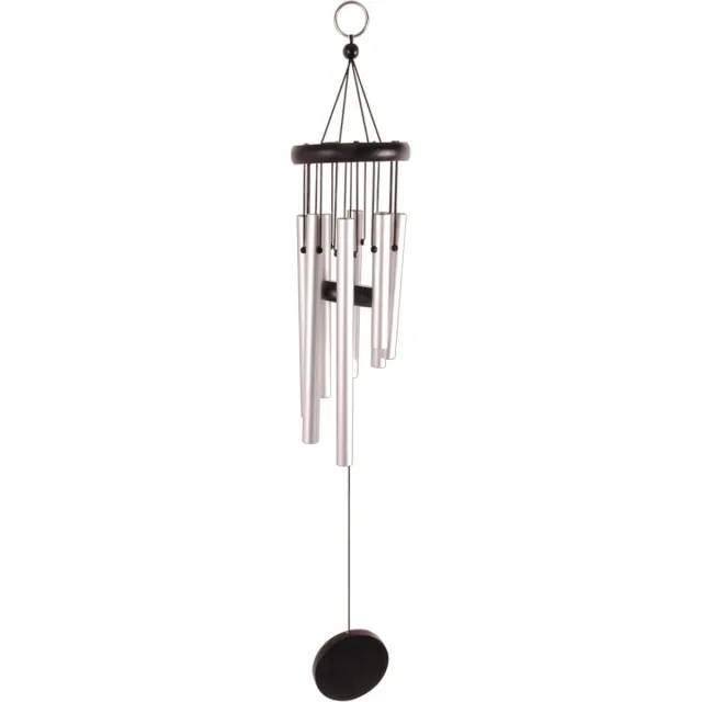 World of Weather Windchime klein Zwart,zilverkleur