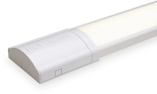 HOFTRONIC HOFFTRONIC led batten 150cm – 50 watt 9000 lumen 4000K neutraal wit – flikkervrij – koppelbaar – polycarbonaat wit – IP20 – onderbouwverlichting garage schuur werkruimte
