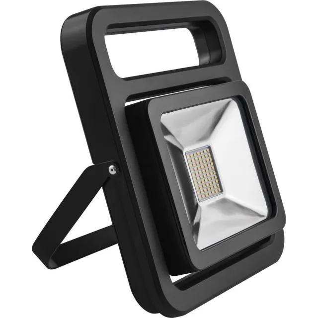 ABC-Led LED schijnwerper - IP54 - 2400 Lumen - Koud Wit + Bluetooth speaker zwart