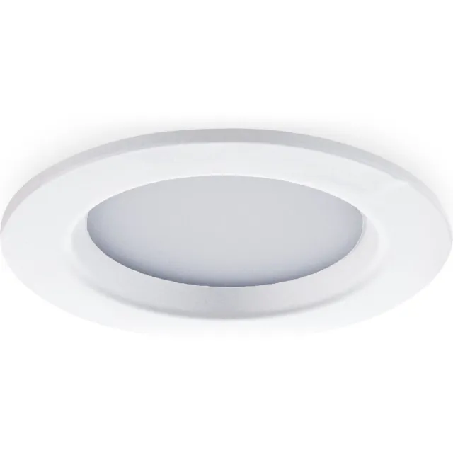 Groenovatie LED Paneel Plafondlamp 7W - Rond - ⌀ 11 cm - Warm Wit - Inbouw