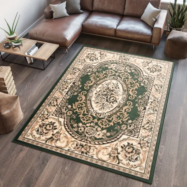 Tapiso Atlas PP Vloerkleed Beige Groen Perzisch Woonkamer Tapijt Maat- 200x300 Beige Groen 3