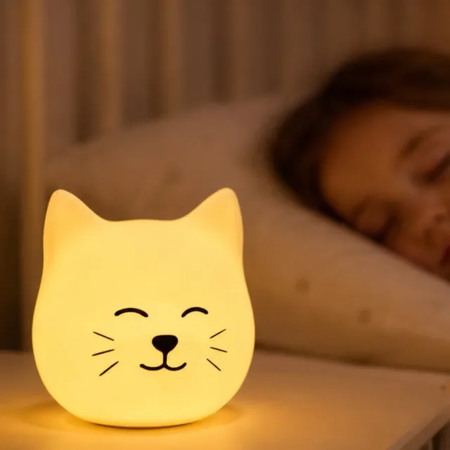 Rabbit & Friends Nachtlampje Momo Kat – Moonlight Friends Staande lamp