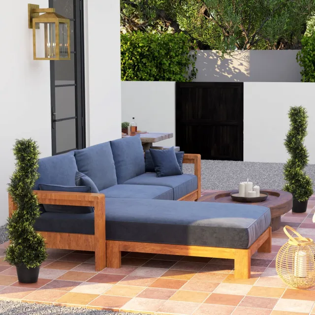 MODENUIT Kunstplant – Tweedelige Set – 90 Cm – Kunststof – Groen – Spiraalvorm – Voor Binnen En Buiten