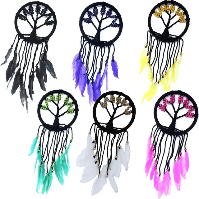 Ancient Wisdom Levensboom Dreamcatcher - 17 cm multicolor