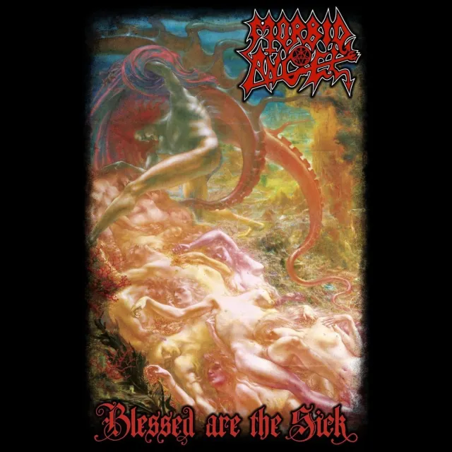 Rock Off Morbid Angel - Blessed Are The Sick Textiel Poster - Multicolours