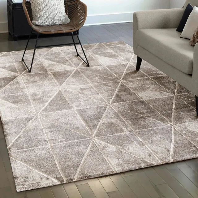 Muratap Harmony Mystic Abstract Vloerkleed Beige- 200x280 CM