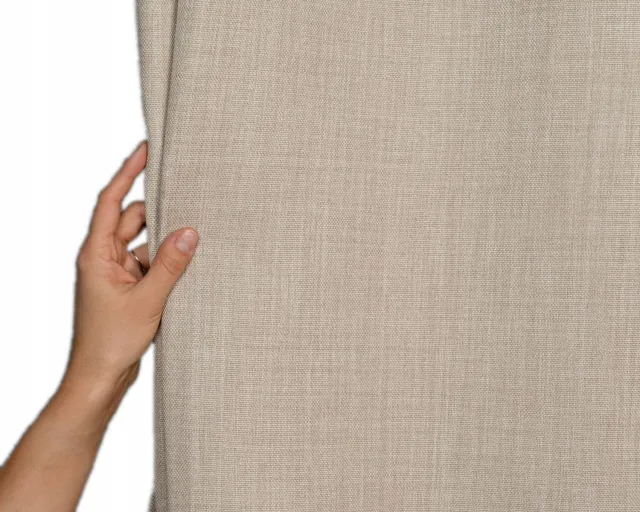 PRESTIQUA Licht Beige Verduisterende Gordijnen Salon 390x210 cm