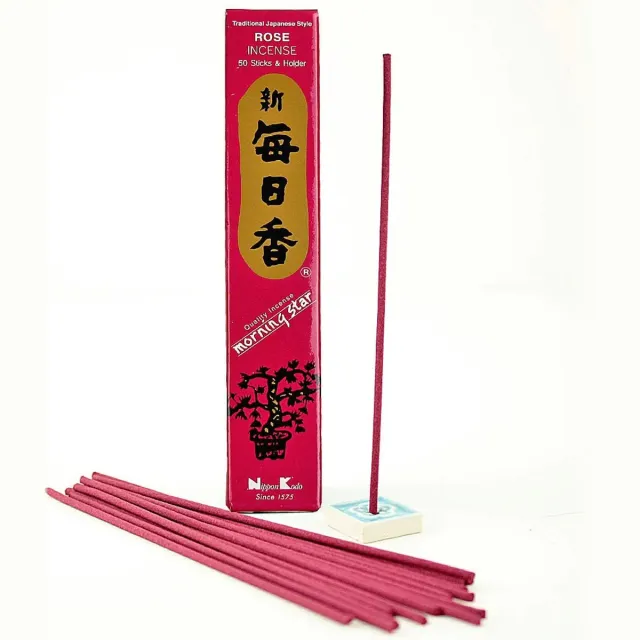 Yogi & Yogini naturals Wierook Morning Star Roos rose
