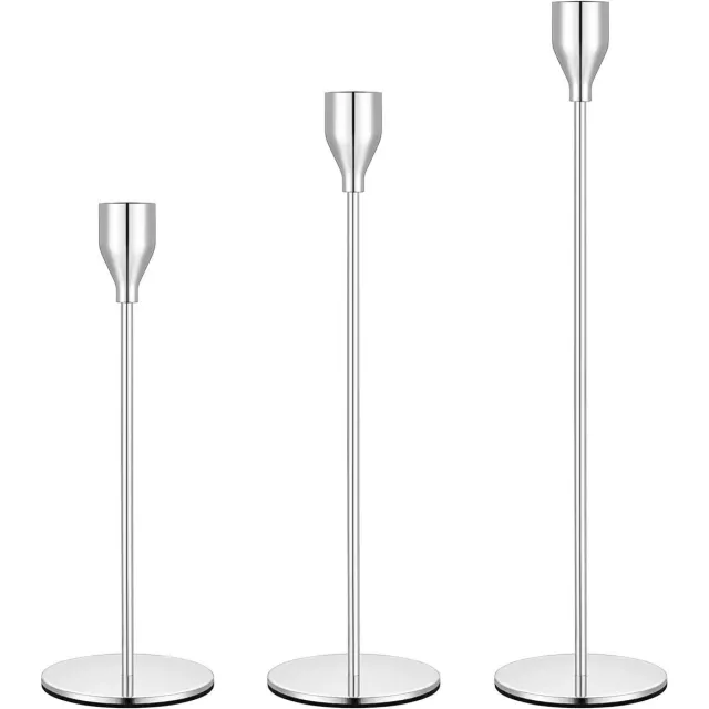 بوتر Kandelaar – Kaarsenhouder – Candle holder Silber