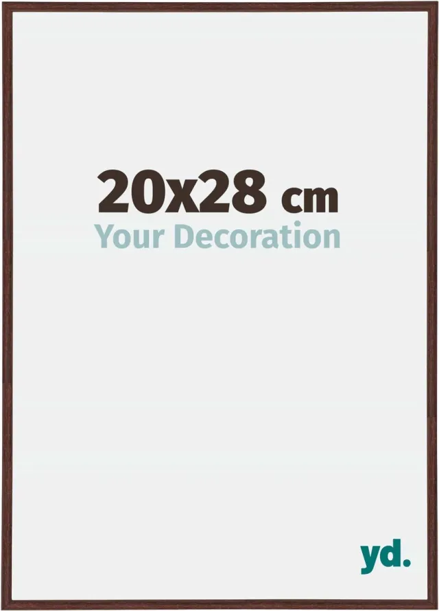 yd. Your Decoration - Fotolijst 20x28 cm - Kunststof - Bruin - Annecy