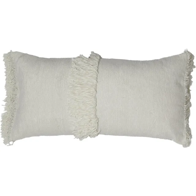 Light & Living Light&living Kussen 60x30 cm LUANI crème Wit