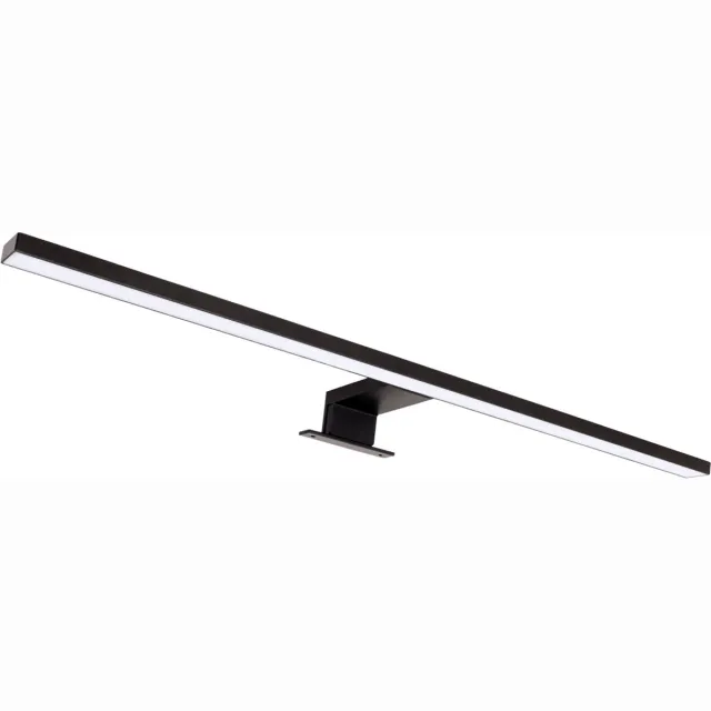 STRÜHM ROXANA LED Spiegelverlichting - Badkamer Lamp - Schilderijverlichting - Rechthoek 13W - 1430 Lumen - 4100K Daglicht wit -Zwart - 600 mm - IP44