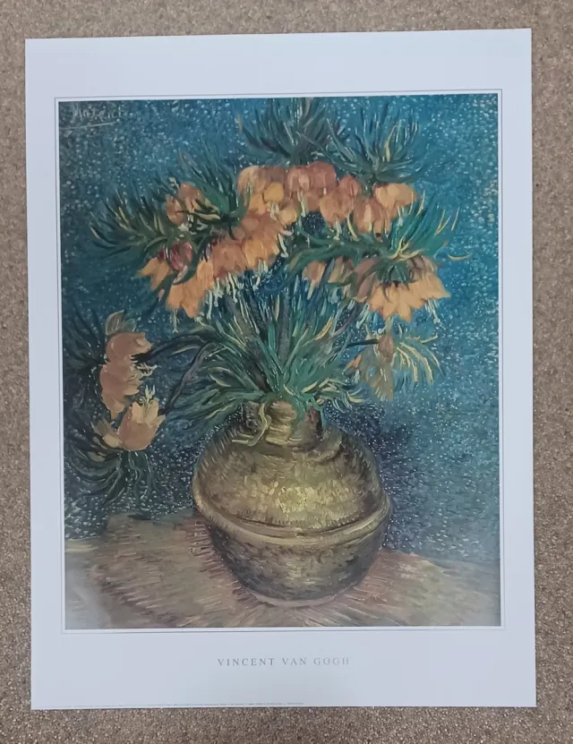 Verkerke poster Verkerke Vincent van Gogh - Kaiserkronen 60 x 80 cm diverse kleuren