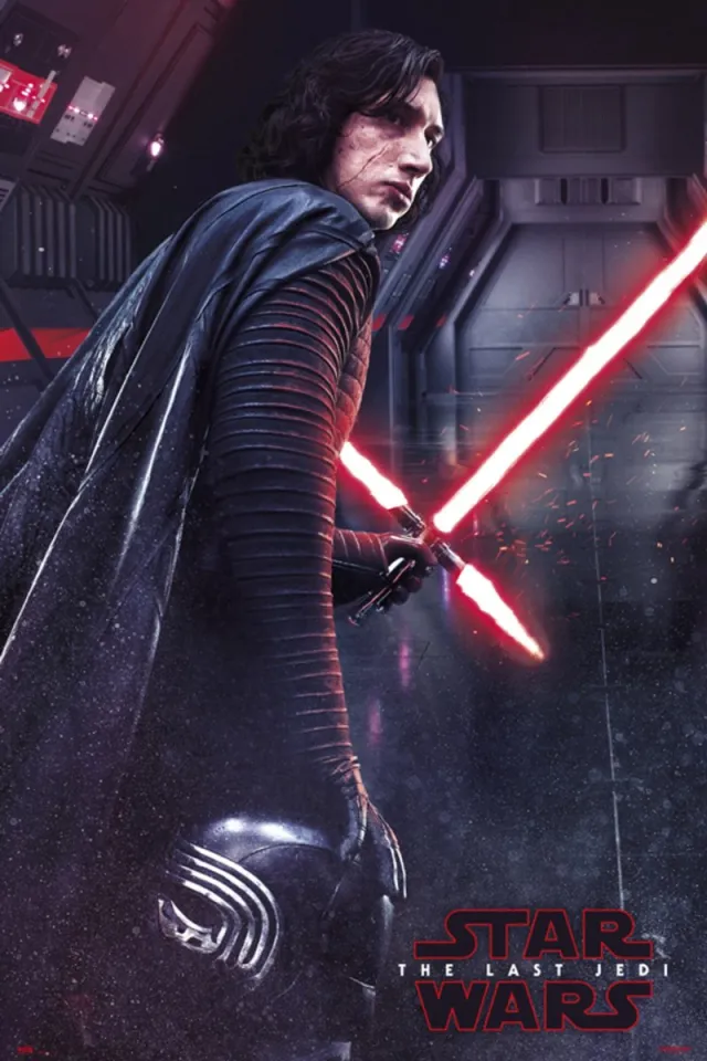 Grupo Erik Poster Star Wars VIII Kylo Ren 61x91,5cm Divers