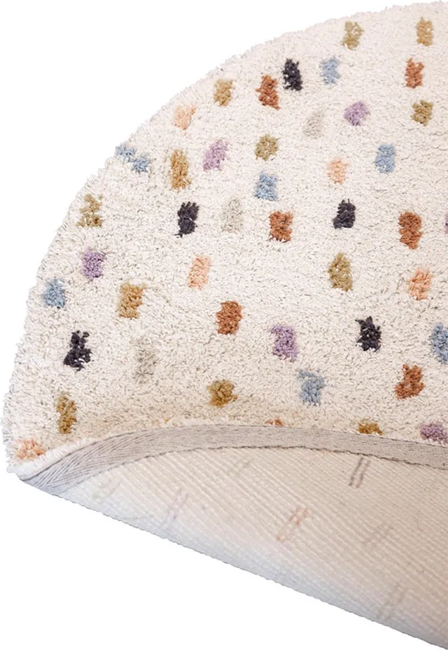 Kids Depot KidsDepot Vloerkleed Rond Cato - 110 cm. Dromenvanger