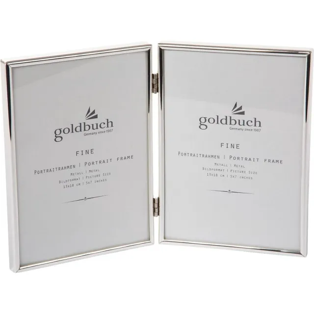 Goldbuch Fotolijst Fine Double - Zilver - 15x20 cm