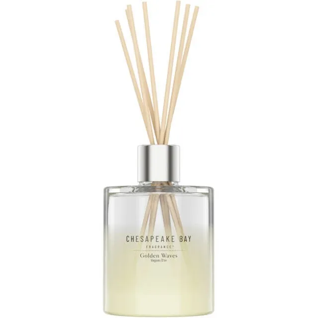Chesapeake Bay Fragrance geurstokjes - Golden Waves - 150 ml geel