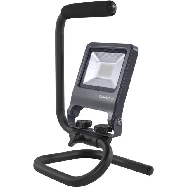 Osram LED werklamp S-Stand 20W 840, 4000K koel wit, 1700 lm, IP65, draaibare kop, 2m kabel Donkergrijs