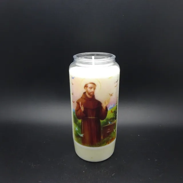 Partijhandel RODO Noveenkaars Heilige Man 005 - 6 dagen brander (5 stuks) wit