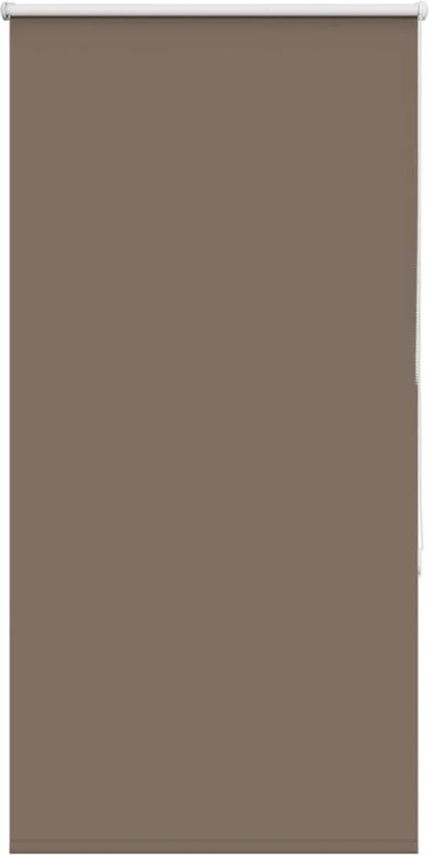 vidaXL Rolgordijn - verduisterend - koffie - 70x150 - cm - stofbreedte - 65,7 - cm