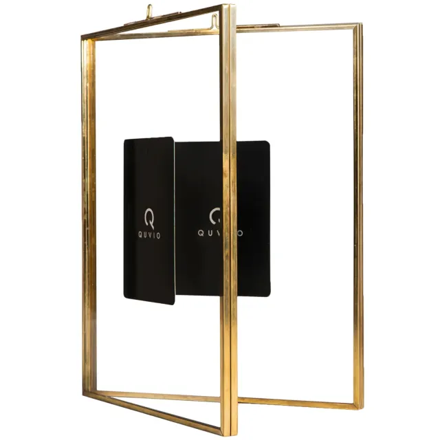 QUVIO Fotolijst - 13 x 18 cm (bxh) - Vouwlijst Goud
