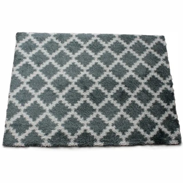 Zala Living Vloerkleed Maroko D.Grijs 50x70cm - Wasbare Velours Deurmat
