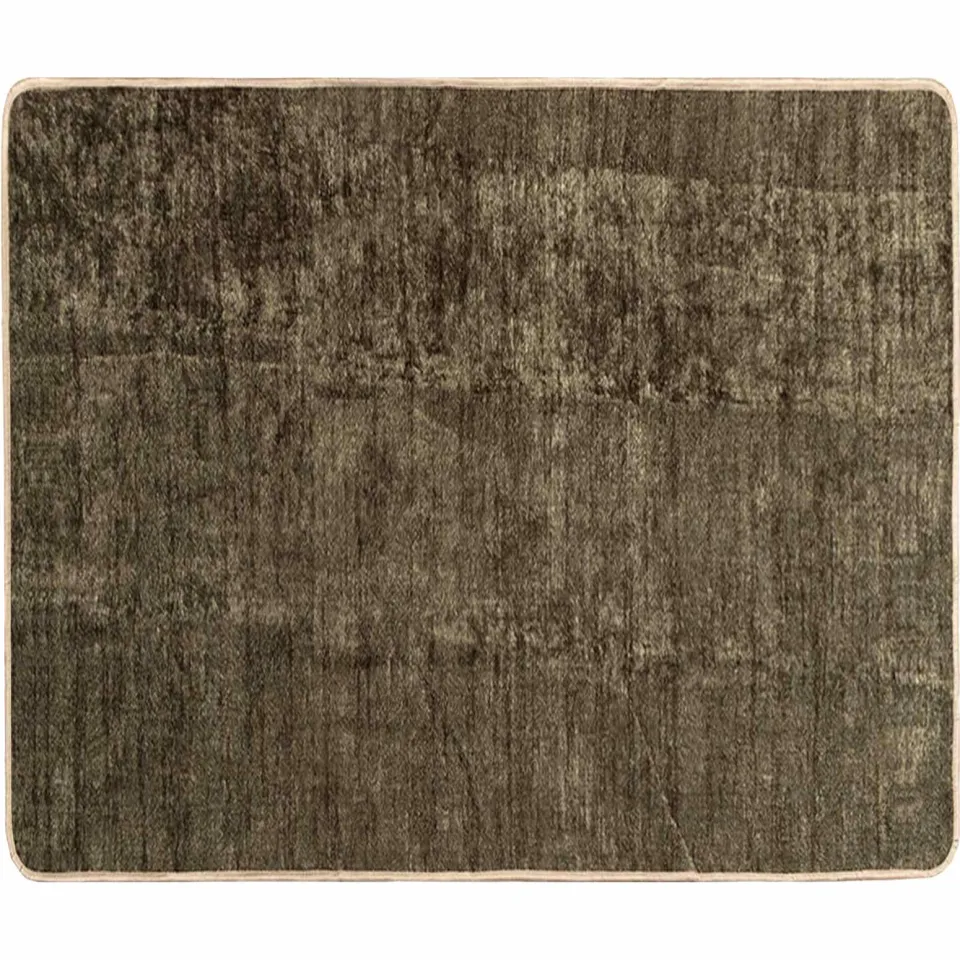 vidaXL Vloerkleedloper MARSA Bosgroen 80 x 100 cm Polyester en PVC
