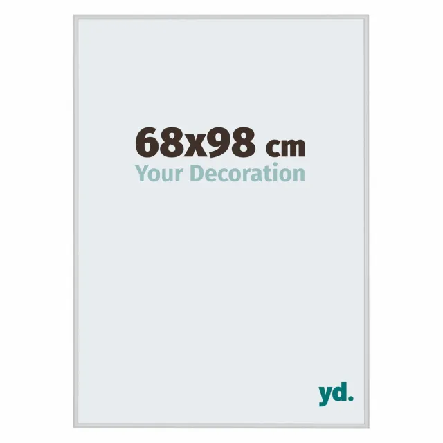 yd. Your Decoration - Fotolijst 68x98 cm - Aluminium - Zilver Mat - Miami