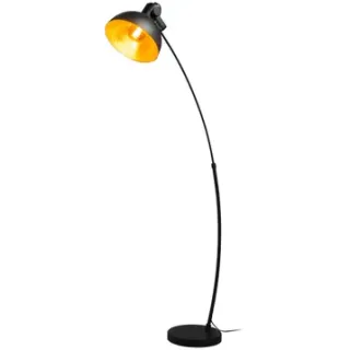EGLO Vloerlamp Jaafra Zwart Goud Zwart;Goud;