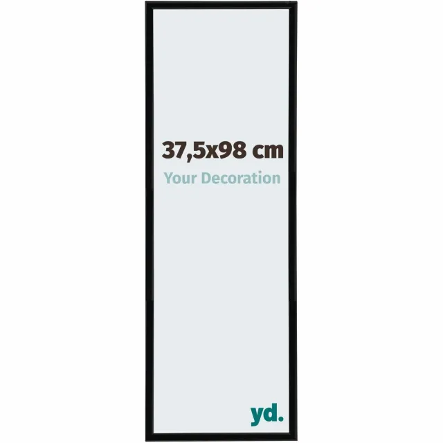 yd. Your Decoration - Fotolijst 37,5x98 cm - Kunststof - Zwart Mat - Annecy
