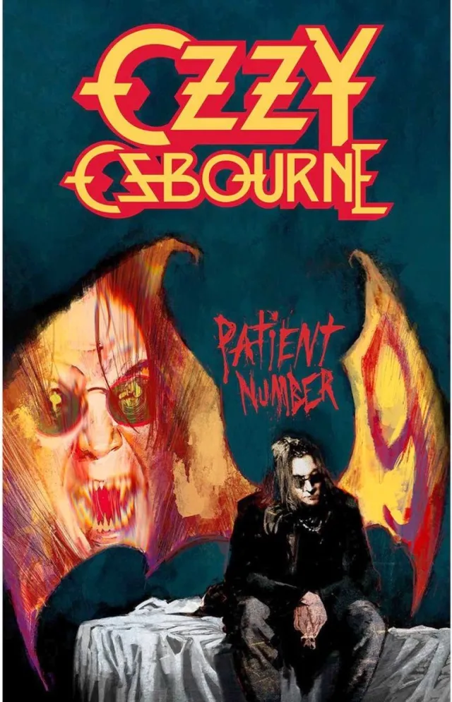 Rock Off Ozzy Osbourne - Patient No.9 Textiel Poster - Multicolours