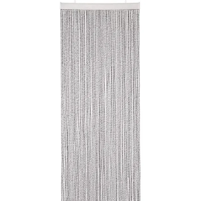 Wicotex Vliegengordijn Orchidea - Transparant/Zwart 90 x 220 cm