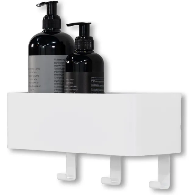 Spinder Design Wandkapstok Multi 3 - Wit - Staal