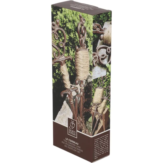 Esschert Design De pootlijn set - antiekbruin