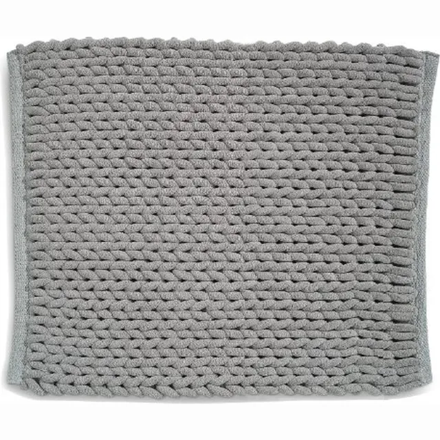 Kela Badkamer Vloerkleed, Badmat , Grijs, Gerecycled Polyester, Katoen - Kela | Masha