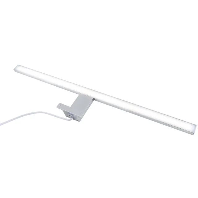 Briloner Dun - LED Spiegellamp - spiegelverlichting badkamer - neutral wit licht 4.000K - 8W - 900 Lm - chroom - 60cm chrom (60cm)