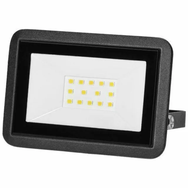 ABC-Led LED-bouwlamp 10W – 800 lm – 4000K – IP65 – aluminium + glas zwart