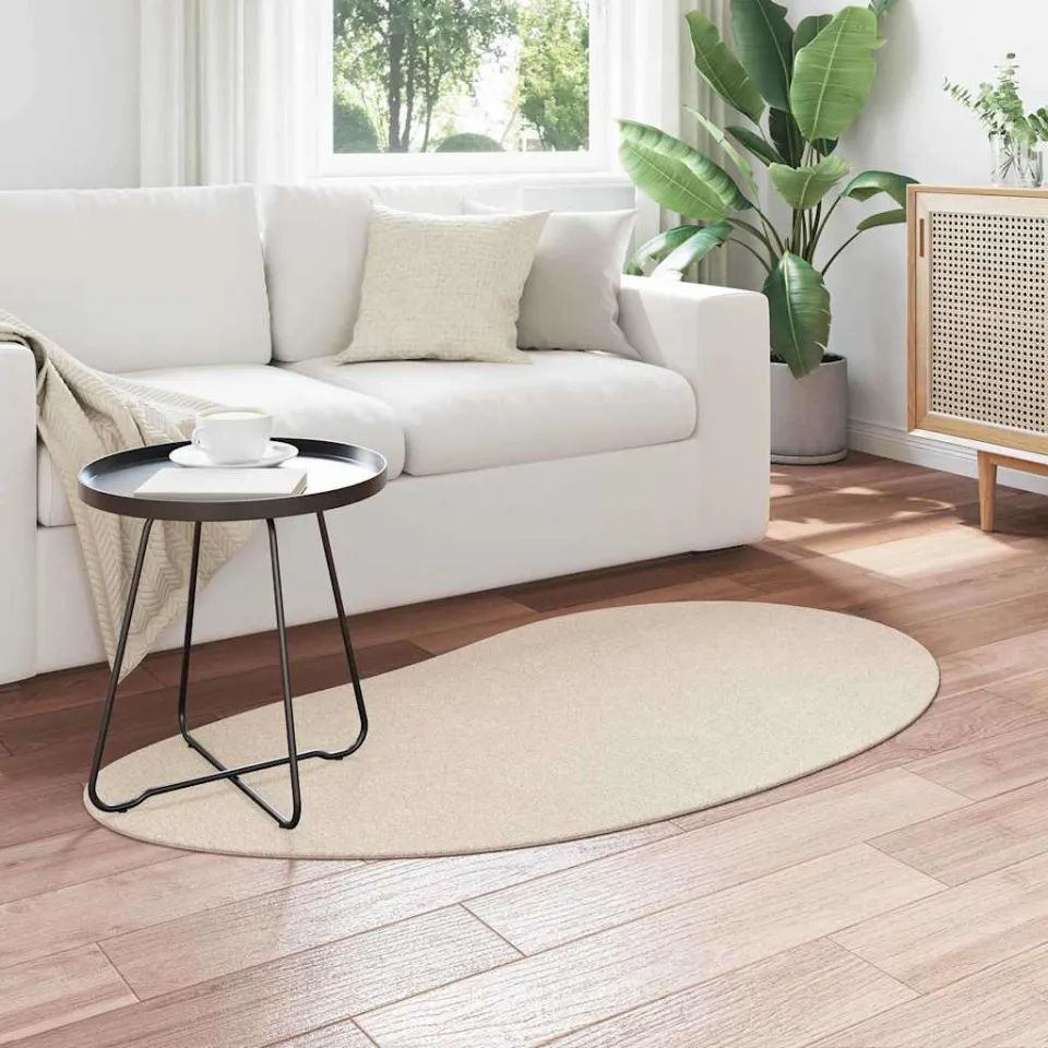vidaXL Tapijt HUARTE Beige 80 x 150 cm Polyester, foto 3