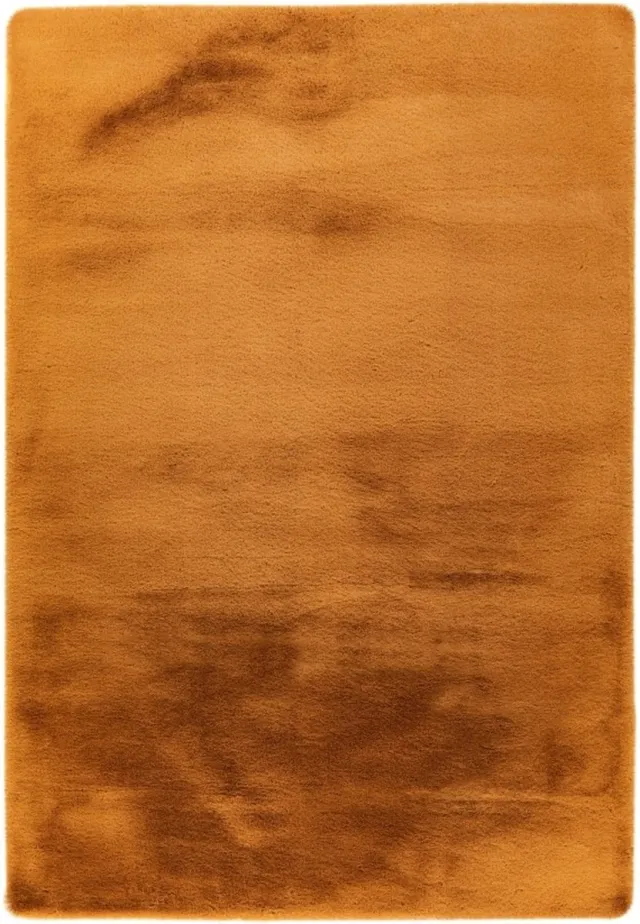 Muratap Heaven Soft Fluffy Hoogpolig Vloerkleed Geel- 160x230 CM