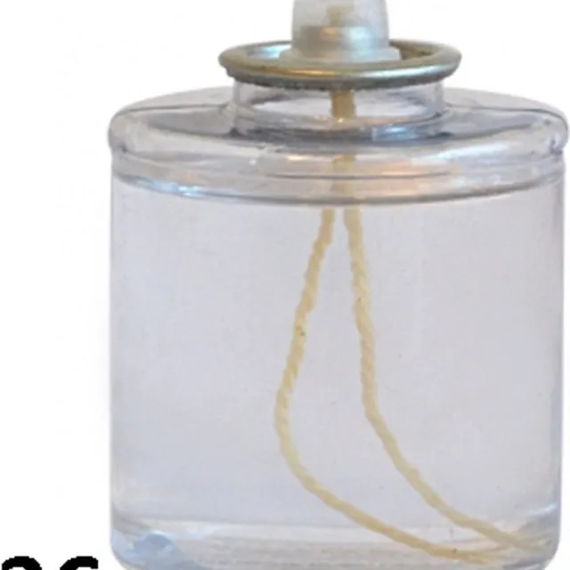 Smulders Deco 36 stuks liquid wax olielamp kaarsen 67/58 (43 uur) Transparant