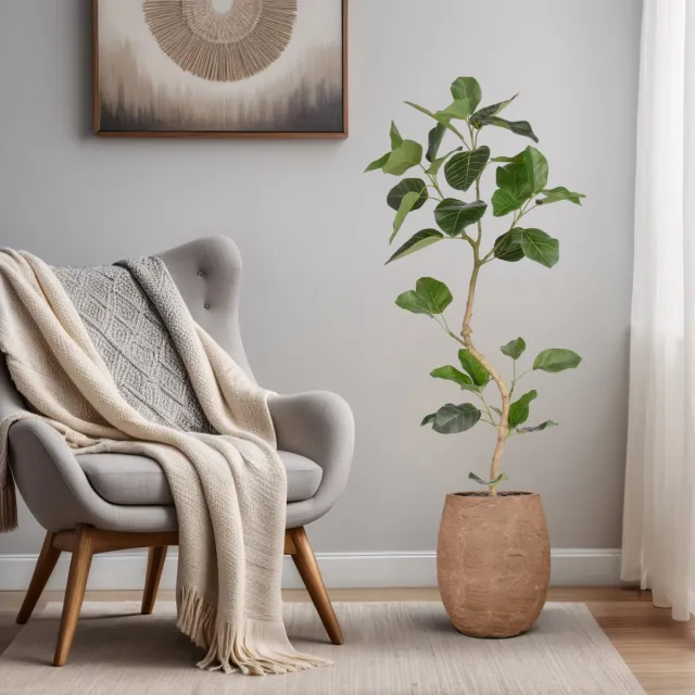 maxifleur Kunstplanten Ficus Audrey Kunstplant RT 120cm Groen