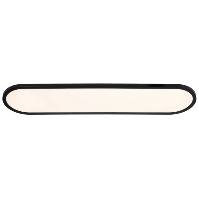 Lucide ELLY - Plafonnière - LED Dimb. - CCT - 1x36W 2700K/4000K - Opaal | Essential Opaal, Zwart