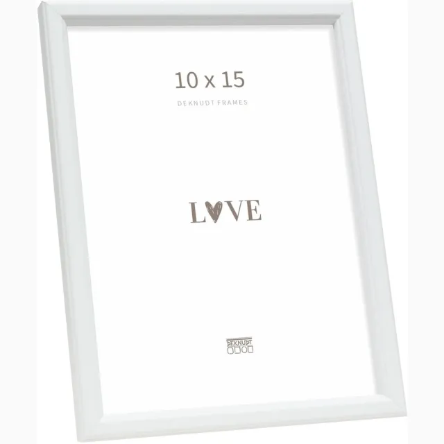 Deknudt Frames fotolijst S236K1 - wit hout - voor foto: 10x15 cm