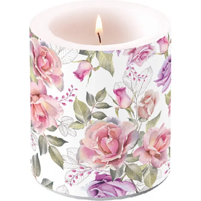 Ambient Ambiente - Kaars - Josephine - 45 branduren Rose