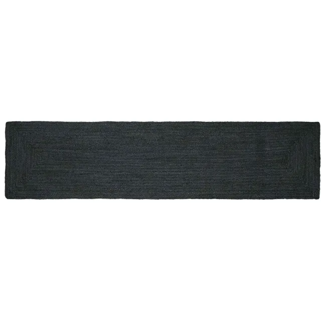 vidaXL Gebied Tapijt Donkergrijs 60 x 250 cm Jute