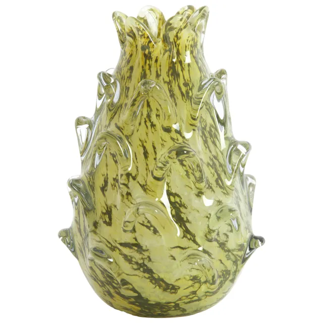 Light & Living Vaas Desmira (14x21,5 cm) groen-grijs