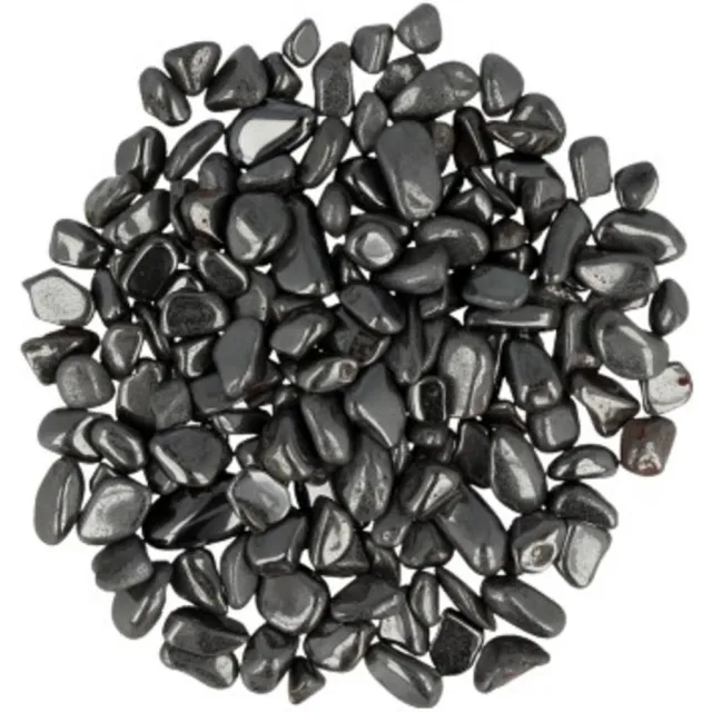 Ruben Robijn Hematiet 500 gr. trommelstenen ontlaadmix (mt1) Metallic